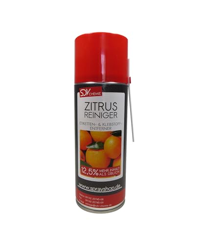 SDV Chemie Citrusreiniger 1x 450ml Klebstoffreste Teer Nikotin Entferner Universalreiniger