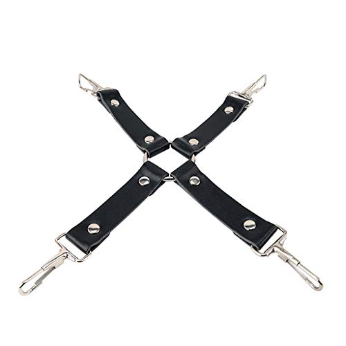 N\A Kit ajustável de couro com 12 peças para festas à noite, casais, roupa de bricolagem, equipamen