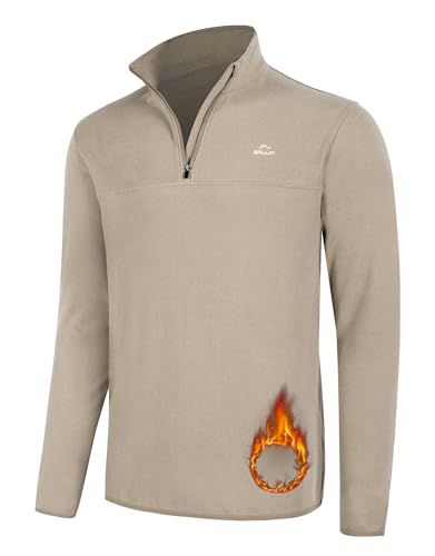 Willit Men's Fleece Quarter-Zip Pullover
