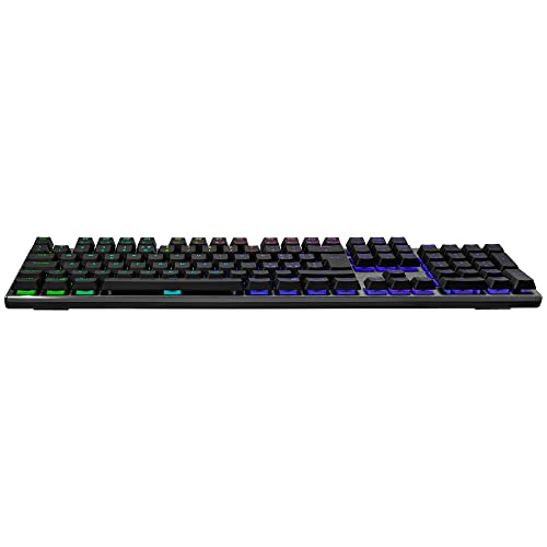 Tastiera Meccanica SK652 - Full-Size, Copritasti Flottanti a Basso Profilo, Switch Rossi, Retroilluminazione RGB Per Tasto, Connessione USB di Tipo-A, Compatibile PC e MacOS - IT Layout - Tastiera gaming - Immagine 2