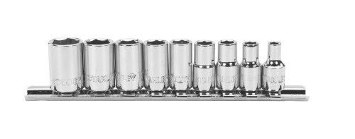 Jeu de douilles Stanley 85-941 G metric 1/4 pouce 6 pans pour clé à cliquet