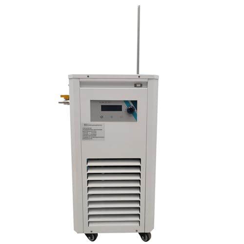 TECHTONGDA Laboratory 5L Cooling Chiller -40? Low Temperature Cooling Liquid Circulator Pump 110V Recirculating Chiller Water Chiller Cooling with LCD Screen for Low-Temperature Cooling Cycle Reaction