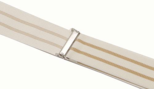 Image of Adjustable Elastic Suspenders for Men's and Women's with X Back Suspenders for Casual & Formal