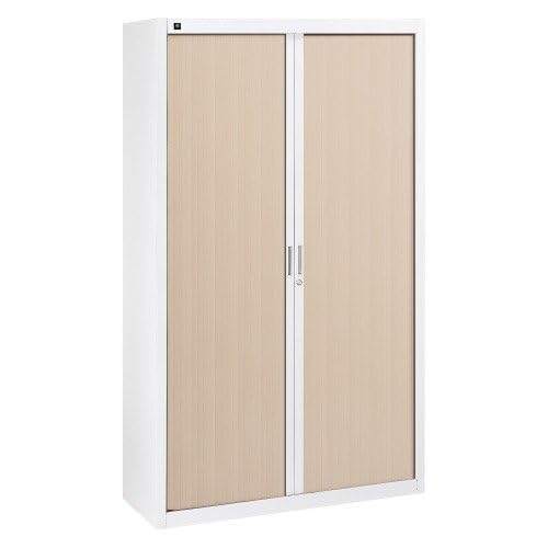 Générique Armoires à Rideaux démontables 200 x 120 cm (Chêne Clair)
