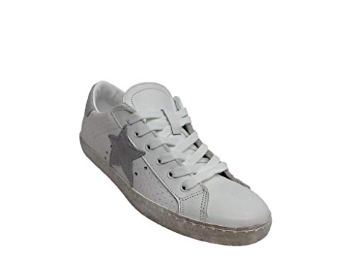 Scarpe Sneakers Basse Uomo Donna Via Cond Pelle