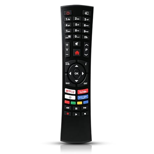 Image of Bush TV Remote Control – Replacement Remote for Bush/Vestel/Nordmende/Salora Smart TV LED LCD HDTV - No Setup Needed, Plug & Play
