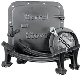 US Stove BSK1000 Cast Iron Barrel Stove Kit