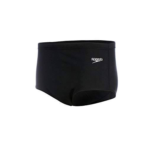 Speedo Hydrofast+ Sunga, 17 cm, Homens, Preto, M