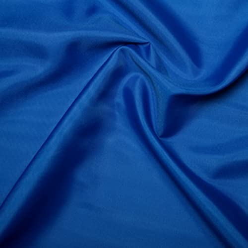 Anti Static Dress Lining Fabric by The Metre 150cm 60 Inch Wide 100% Polyester (Royal Blue)