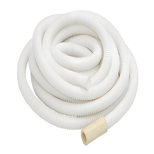 Image of New Ware AC Water Outlet Drain Pipe Hose | PVC Hose Pipe for AC Drain| Flexible Heavy Duty Extension Hose Tube-Multi Purpose Water Inlet-Outlet Hose Pipe for Home & Commercial Use (4 Meter)