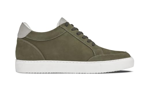 Image of CALTO Men's Invisible Height Increasing Elevator Shoes - Lightweight Lace-up Casual Sneakers - 3.2 Inches Taller