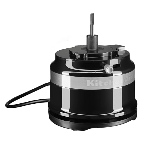 Miniatura 6 de KitchenAid Mini Procesador de Alimentos 830ML, Picadora Eléctrica Compacta 2 Velocidades y Pulso, Ligera y Fácil de Limpiar, Onyx Black