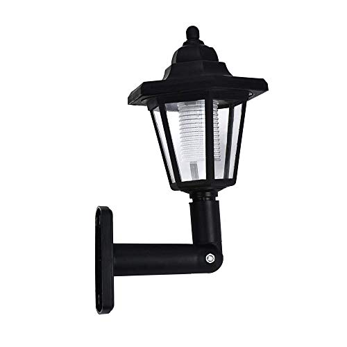 Beonzale Solar Power LED Light Path Way Wall Landscape Mount Garden Fence Lamp Outdoor Super Bright Lamp