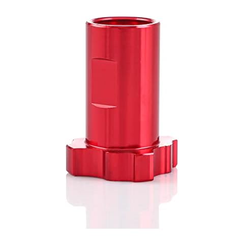 B4B BANG 4 BUCK Spray Gun Cup Adapter, Female Adapter with 16mm, 1.5mm Thread Spray Gun Paint Cup Adapter Fits PRO-33, PRO-44, and PRO-88 HVLP Spray Gun Models (Red) Cover
