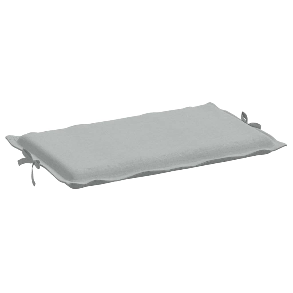 ZEYUAN Cojín para Tumbona Tela Gris Claro Melange 186x58x3 cm, Cojin Tumbona Exterior, Colchonetas para Tumbonas, Colchoneta Hamaca, Cojín De Silla De Hamaca, Colchón para Tumbona - 4002476