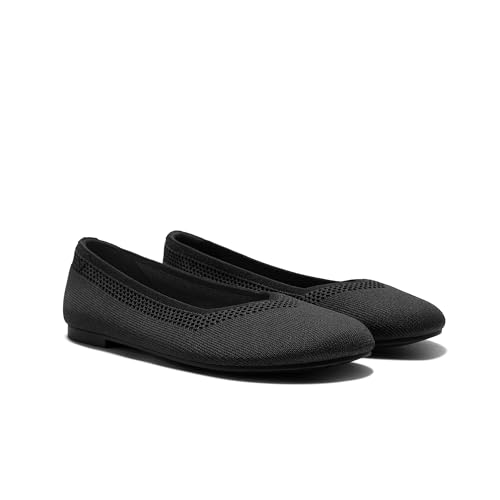 Image of VIVAIA Tila Women's Wide Toe Box Flats, Allday Comfort Wide Width Ballet Flats for Women, Cushioning Foldable Lightweight Flat Shoes
