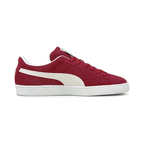 Image of PUMA Mens Suede Classic Skate Sneakers Red 8