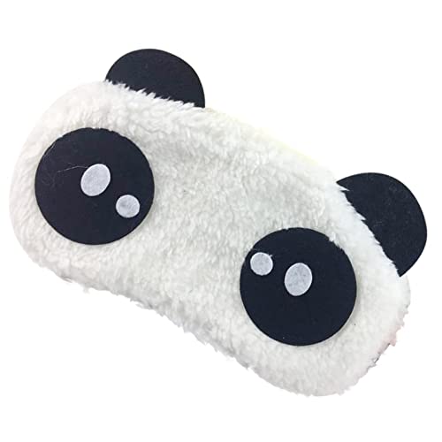 アイマスク 快眠 目隠し 軽量 圧迫感なし 100%遮光 アイマスク かわいい パンダ キャラクター 眼精疲労 あいますく 快眠 安眠 飛行機 子供 睡眠用 付け心地最高 長さ調節可能