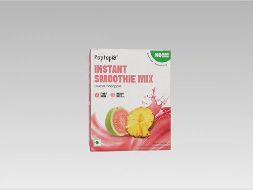 Image of Pineapple Guava Smoothie, No added sugar, No Preservatives, Pack of 5, 25g each