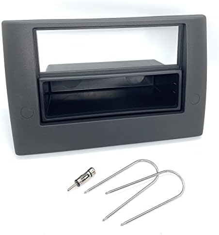 Kit Fibra Ottica Auto Fascia Universale ISO Per Autoradio 1 DIN - Adattatore Di Montaggio Masterline, Compatibile Con Quasi Tutte Le Auto Kit Installazione Stereo Auto