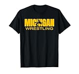 Michigan Wrestling Freestyle Wrestler MI The Wolverine State T-Shirt