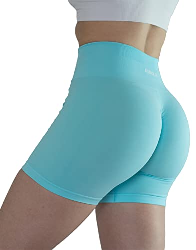 Image of AUROLA Intensify Workout Shorts for Women Seamless Scrunch Short Gym Yoga Running Sport Active Exercise Fitness Shorts
