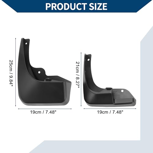 Image of Mud Flaps Splash Guards W /Mount Accessories for Peugeot 508 2011-2018 Front Rear Mud Guards 1 Set