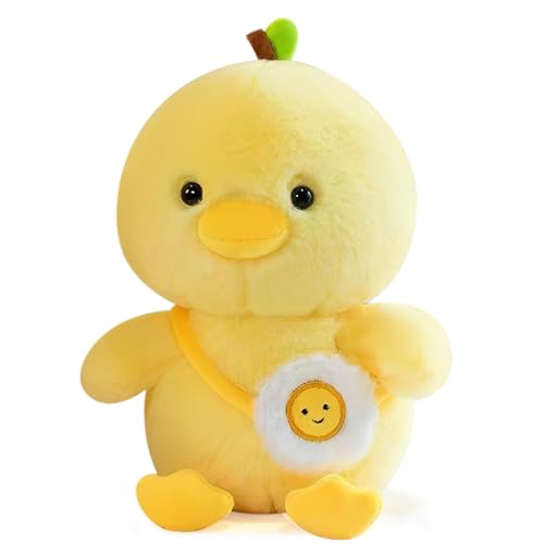 XIMEY Peluche Poule, Poussin Peluche, Doux, pour Cadeau Paques, Décoration de Paques, Cadeau d'anniversaire (C)