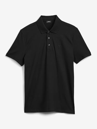 EXPRESS Polo para hombre Luxe Pique con logo mini X y manga corta miniatura 5