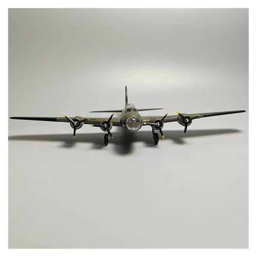 Avión de combate B17F miniatura de metal para decorar despachos y vitrinas 7