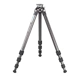Leofoto LS-284CEX Carbon Fiber Tripod CF 4 Section + Built-in Leveling Base 15° Tilt Ranger Series