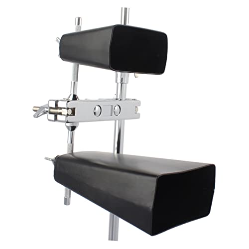 Soporte Abrazadera de Extensión para Cowbell de Bombo Totority, para Cowbell, Bloque de Jam y Instrumentos de Percusión, Material de Alta Dureza, Fácil de Instalar, Hardware Versátil para Batería miniatura 3