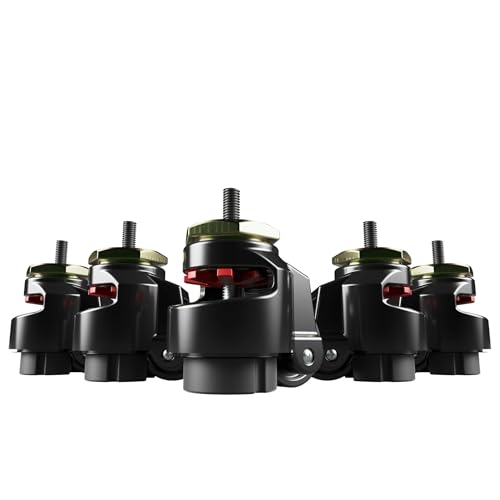 GT Omega PRIME Caster Wheels - 6-Piece Set