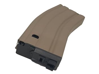 再販です。WE M4 スカー用co2マガジン　TANカラー Amazon.co.jp: WE-TECH M4 HK416 SCAR-L V3 GBB対応 30連 スペア