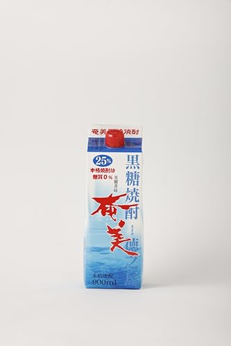 [徳之島 天城町] 黒糖焼酎 奄美 900ml×12本セット 計10.8L 25度 奄美酒類 紙パック 焼酎 酒 黒糖