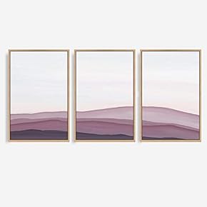 signwin 3 Piece Framed Canvas Wall Art Colorful...