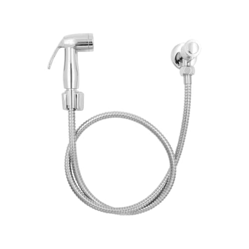 Ducha Higiênica Luxo Metal Cromada Acionamento 1/4 D Volta