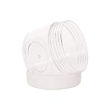 Wopanxye 20 szt. 20 g pojemnik na próbki do makijażu, bez BPA, mały pusty pojemnik na kosmetyki puszka z białą zakręcaną pokrywką, 20 ml słoiki podróżne dla urody błyszczyk do ust salves kremy do