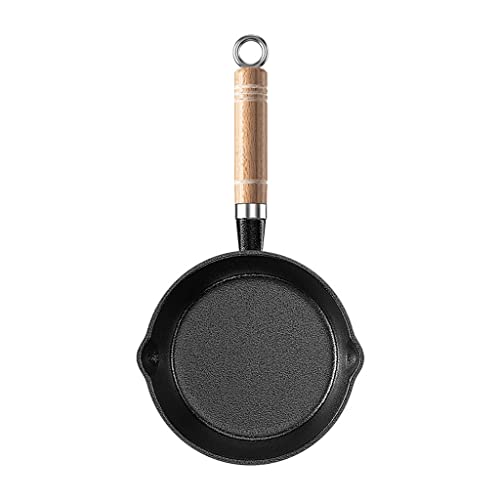 Poêle à pancake et œuf au plat en fonte mini poêle de cuisine