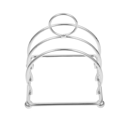 CONGARTENO Metal Bread Rack Toast Holder Rack Bread Stand Toast Steel Food Cooling Grid
