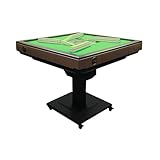 Automatic mahjong table Suitable for Americans, Filipinos, Chinese,Folding Electric Mahjong Table ，100K Family Choice,Two sets of 42mm mahjong tiles set， quiet shuffling, USB Charging（Easy to install）