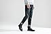 Jousen Mens Boots Casual Leather Boots for Men Chukka Fashion Men's Dress Boots (AMY8182 Black 11)