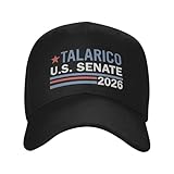Wacites James Talarico 2026 Senate Hat Talarico Texas Senator Adjustable Baseball Cap Men Women Black