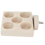 Jouet d'alimentation en bois pour oiseaux en quête de nourriture, jouet puzzle en bois pour la recherche de nourriture pour oiseaux - Jouets de recherche de nourriture pour perroquets, puzzle de mange