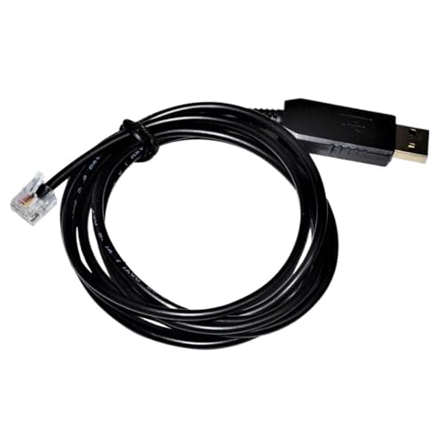 FT232RL USB to RJ11/RJ12 6P4C Adapter, RS232 Serial Communication Cable(1.8m)