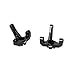 LCX Racing RC Car CNC Machined Aluminum Front Steering Knuckle Spindle Set for 1/10 LOSI 22S, Upgrades Parts Accessories