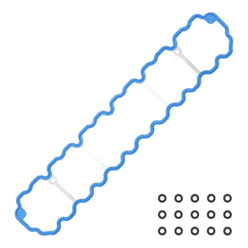 Image of PHILTOP VS50458R Valve Cover Gasket Set Fit for Jeep Grand Cherokee 1996-2004, Wrangler 1997-2006, Cherokee 1996-2001 4.0L, OE# VS386, 53020758AB, 53020758, VS50266, 53020758AC, 53020758AA, AVC271S