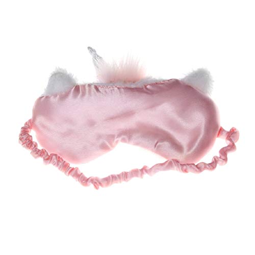 Image of Jenna Eye Mask For Dark Circles, Cooling Eyes, Pain Relief, Redness, Eye Cooling Gel Pad Stretchable For Eye Relaxing, Sleeping Mask (Unicorn Pink)