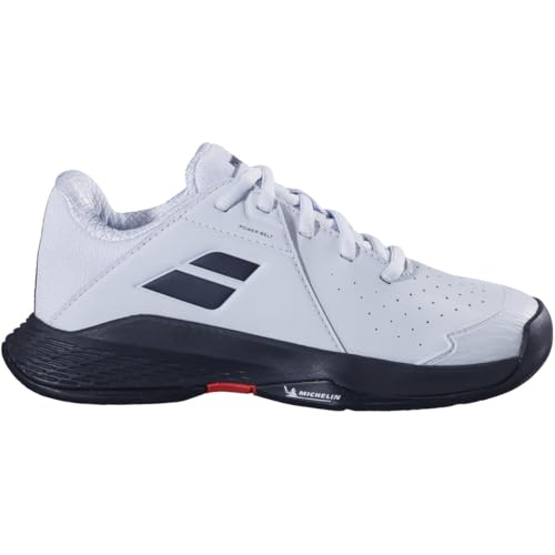 Babolat Junior Propulse 3 All Court Tennis Shoes, Illusion Blue/Black (US Kids Size 13.5)
