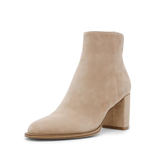 Steve Madden Steve Madden Women's Jozie Ankle Boot, Sand Suede, 8